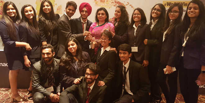 PU’s Enactus team bags trophy for its projects