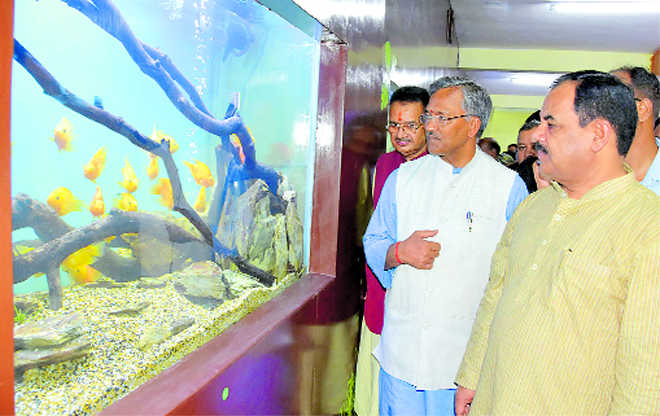 CM inaugurates zoo aquarium