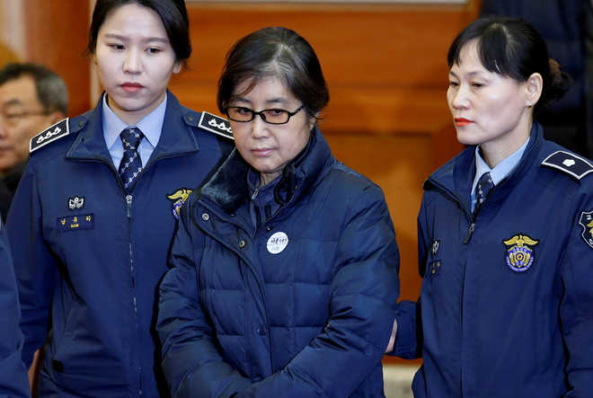 Disgraced South Korean leader’s friend Choi gets 3 years in jail