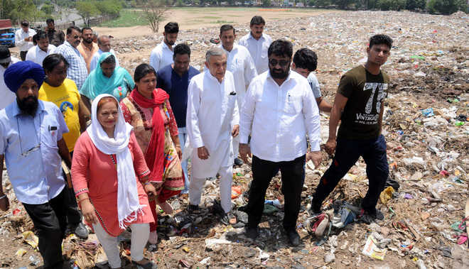 Bansal blames MP for poor sanitation