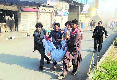 62 killed in blasts, firing in 3 Pak cities