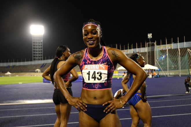 Thompson wins Jamaican 100m title with year-best time