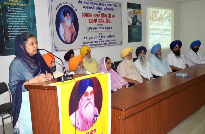 Sikh scholars pay tributes to Master Tara Singh on his birth anniversary