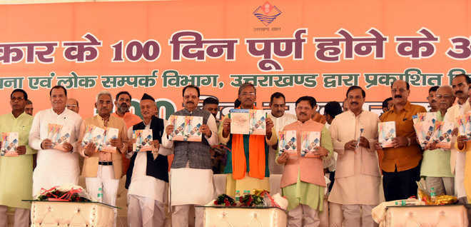 State BJP celebrates 100 days in office