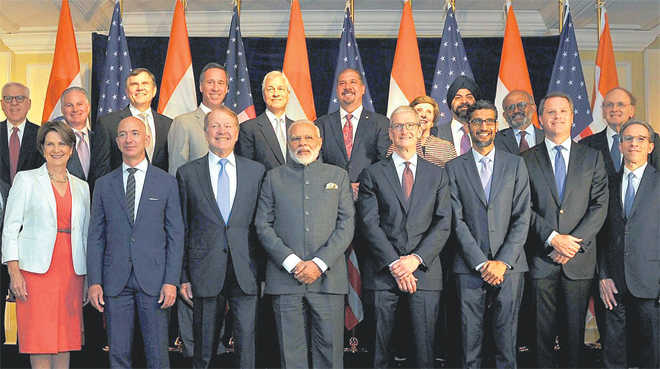 PM invites US CEOs to invest in India, says GST game changer