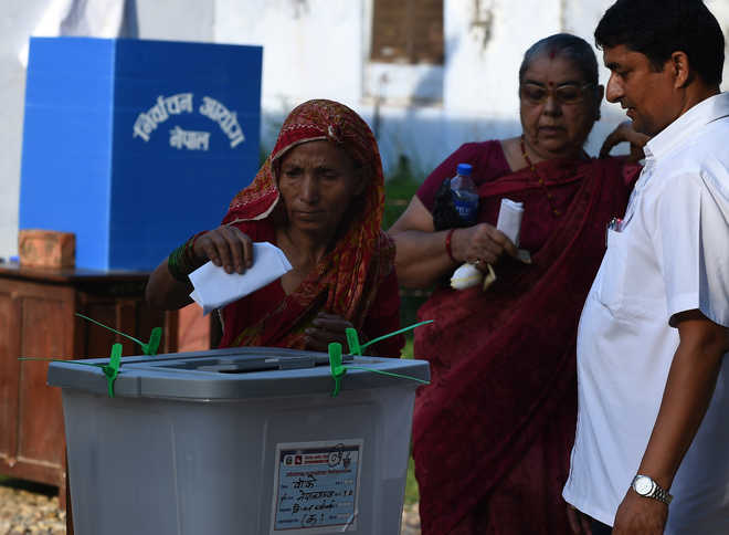 Nepal votes in second round of crucial local election : The Tribune India