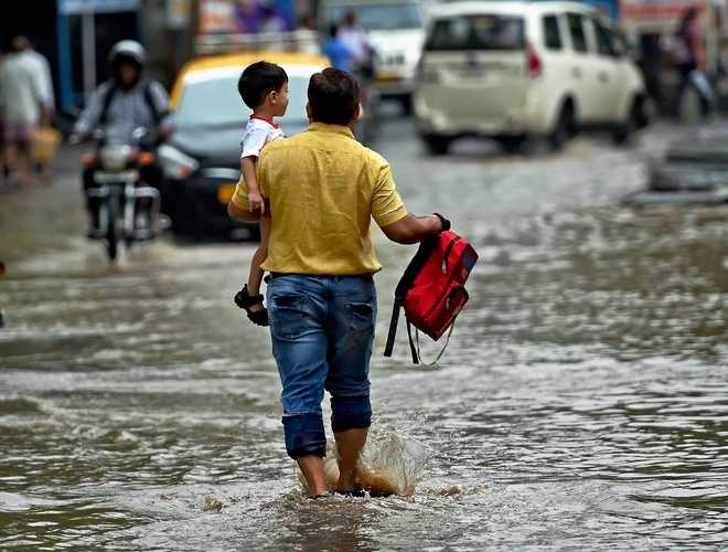 Rain continues to lash Mumbai; Harbour Line services affected