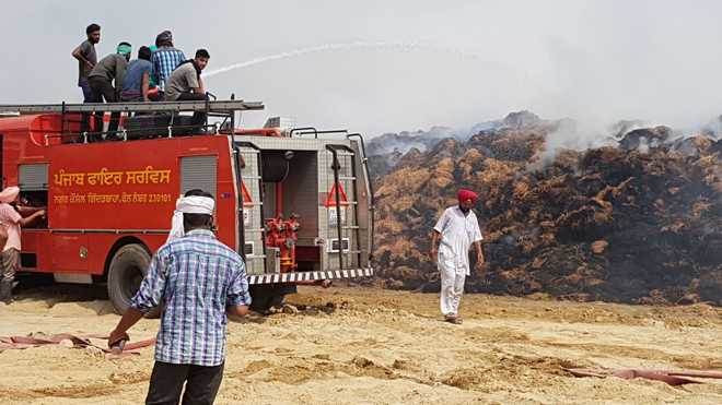 Fire breaks out at biomass plant belonging to Sukhbir''s cousin