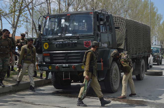 Three militants killed in gunbattle with security forces in J&K