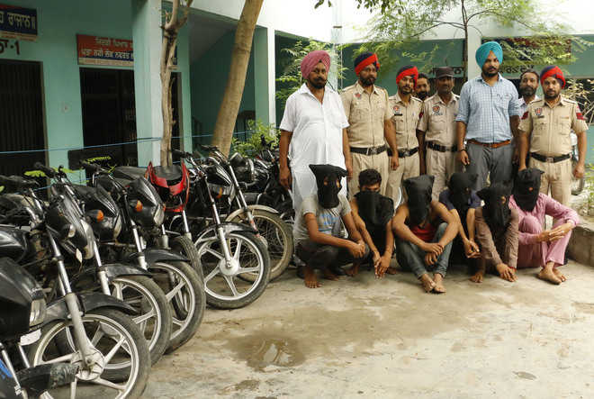 Gang of thieves busted, 24 bikes recovered