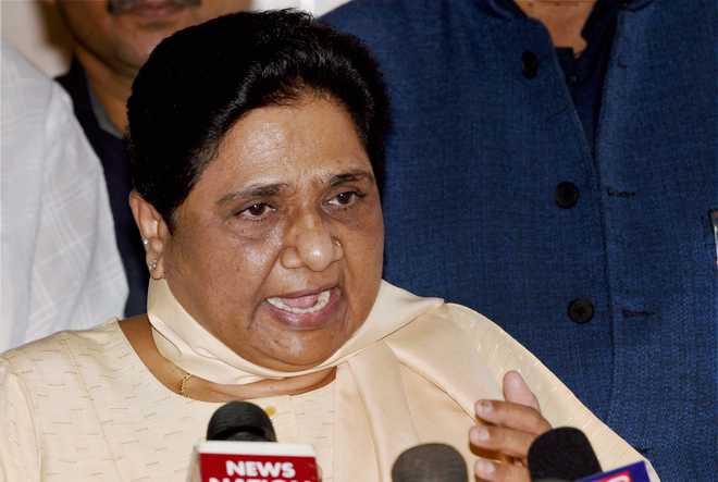 Mayawati’s resignation