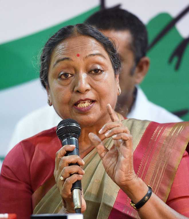 Meira Kumar congratulates Kovind, says her fight for secularism, oppressed will continue
