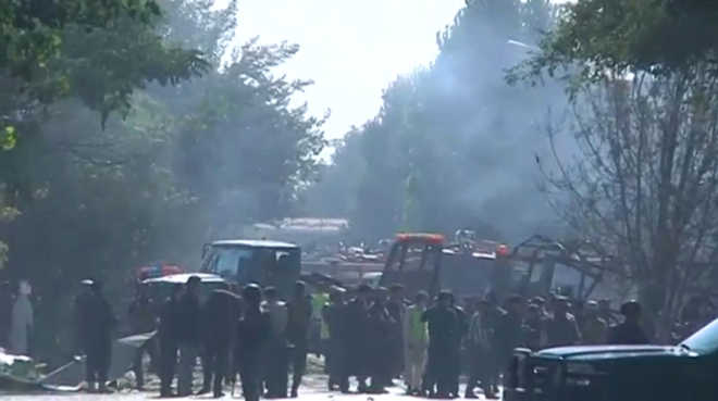 35 dead, 40 injured in suicide car bomb attack in Kabul