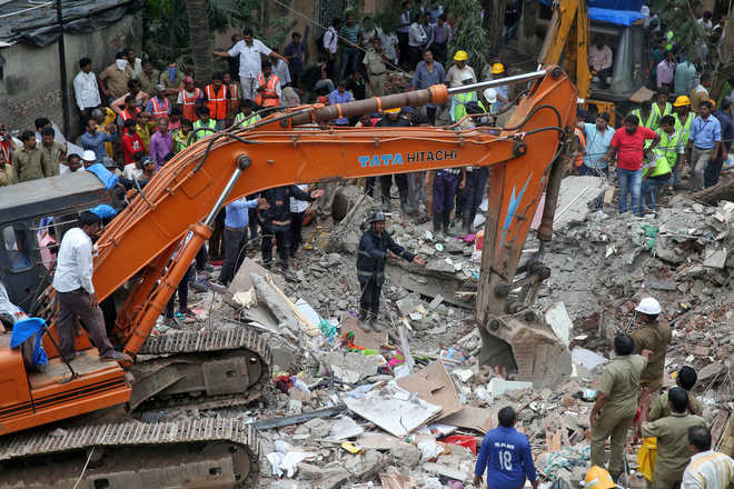 Baby among eight killed in Mumbai building collapse