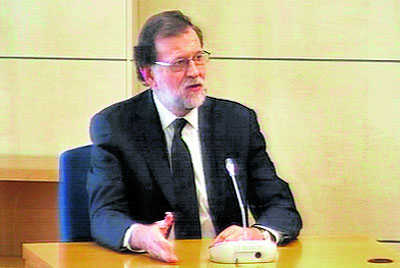 Spanish PM testifies in graft trial