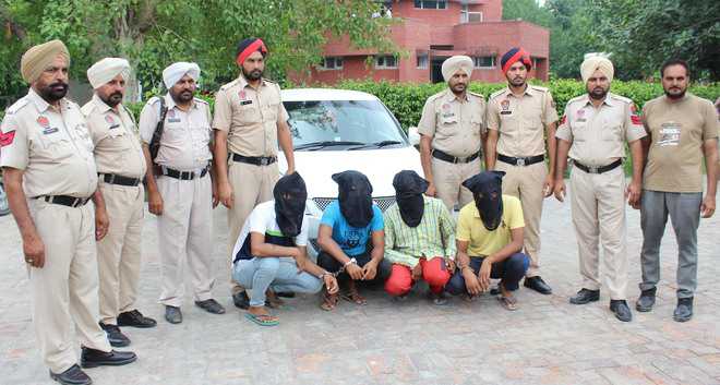 Four held for kidnapping arhtiya; Rs15 lakh recovered