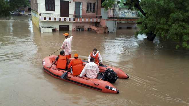 Rajasthan flood fury: 16 people, 800 head of cattle dead in last 4 days