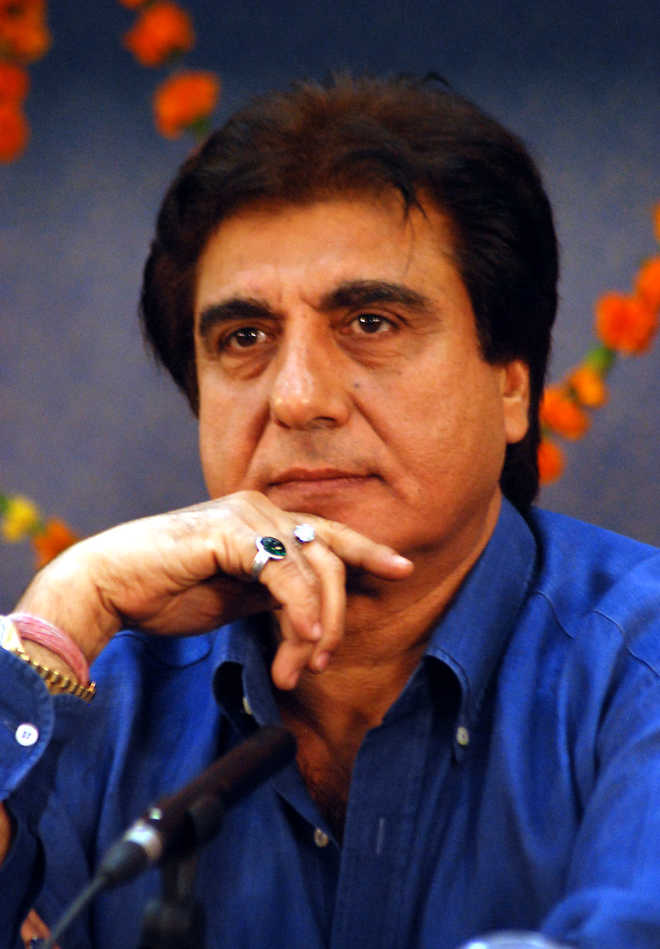 Raj Babbar injured in police action in UP: Cong in RS