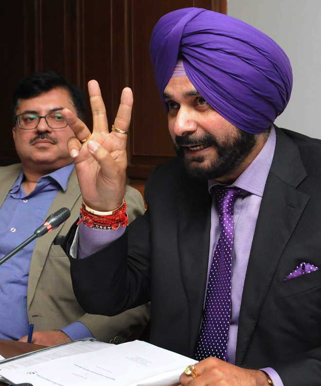 Decide on Fastway tax dues: Sidhu to CM