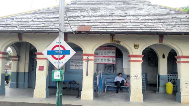 A railway station only in name
