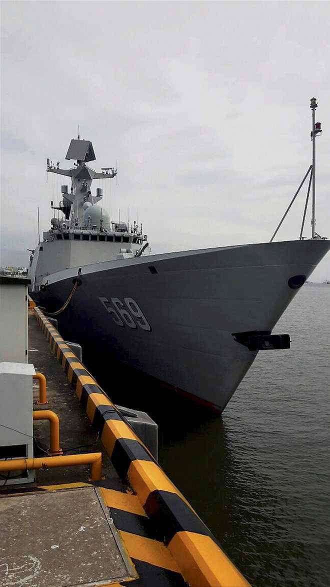 No axe to grind with India: Chinese navy