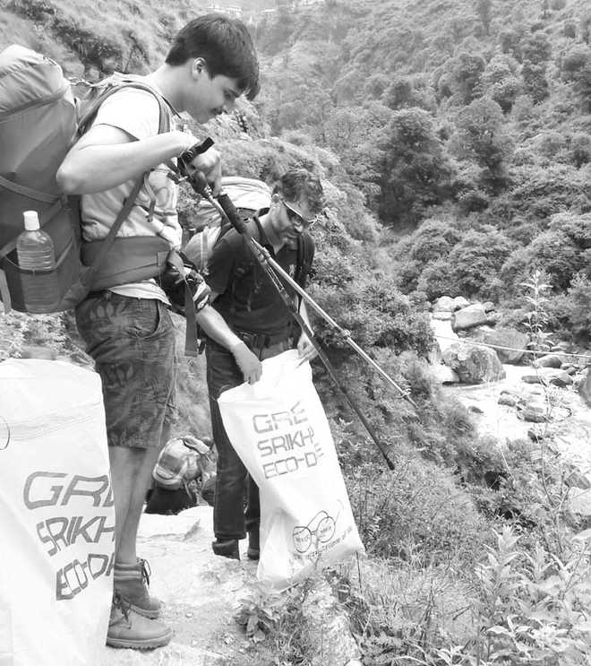 On waste trail in Himachal’s Shrikhand