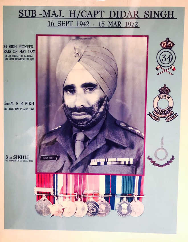 British officer saved a Sikh platoon from massacre