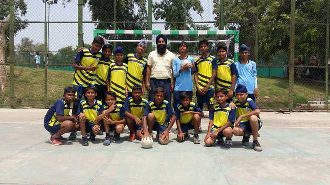 Khalsa boys win handball tourney