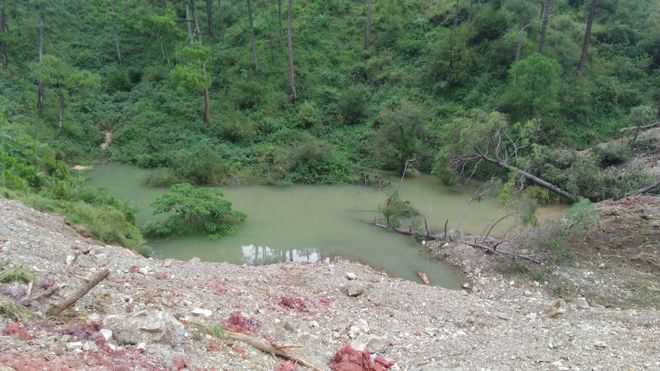 Artificial lake formed, five villages near Kotrupi vacated