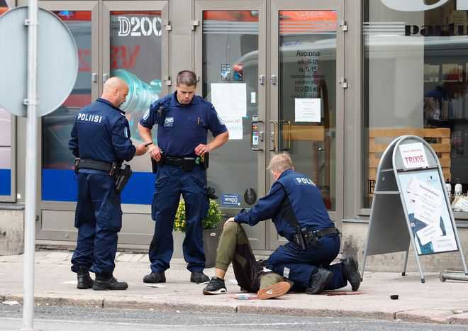 Two dead, 6 injured in Finland stabbing spree