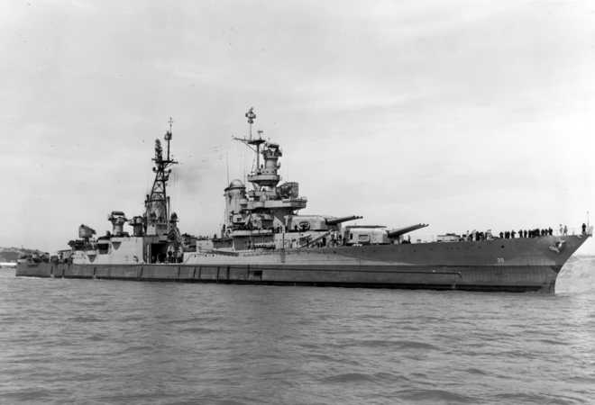 Wreckage of lost ship USS Indianapolis found after 7 decades
