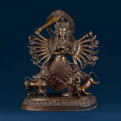 Himalayan bronze sculptures sell big