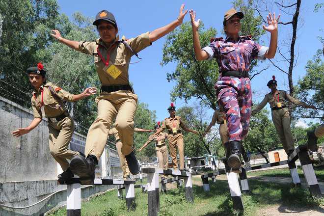 At Ncc Camp Valley Cadets Upbeat About ‘real Azadi The Tribune India