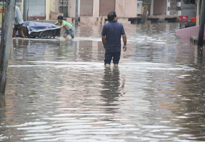 Rain pours misery in Ambala