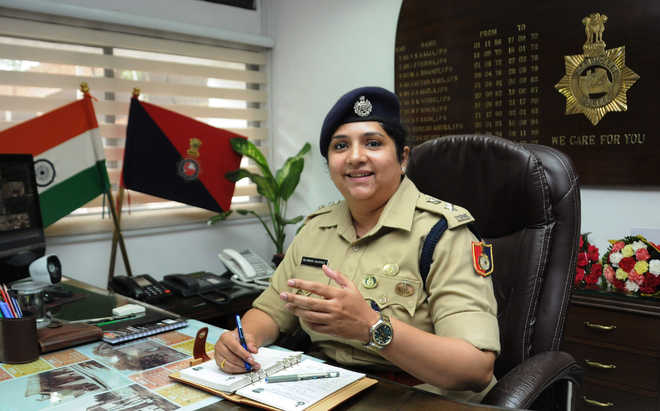 Curbing crime —  city’s first woman SSP has task cut  out