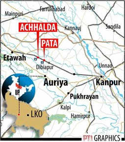 100 hurt as train derails in UP’s Auraiya