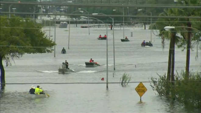 Storm Harvey moves into Louisiana with at least 35 dead, 17 missing