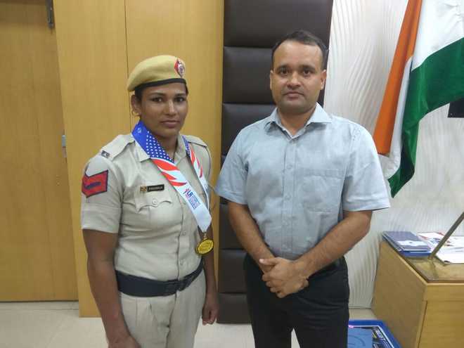 Rohtak woman cop bags gold in world police games
