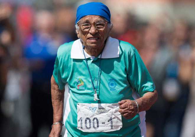 101-year-old sprinter Man Kaur seeks votes for prestigious Laureus award