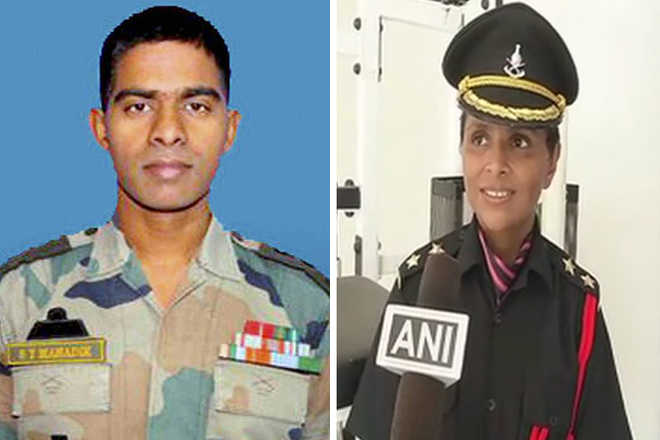 Slain Colonel Mahadik''s wife joins Army as an officer : The Tribune India