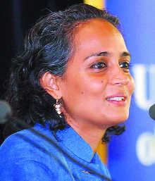 Arundhati out of Man Booker race