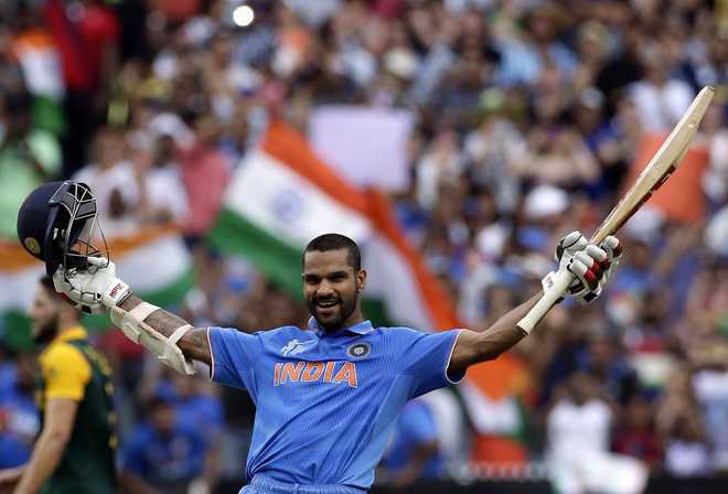Dhawan released for first three ODIs against Australia, to attend to ailing wife