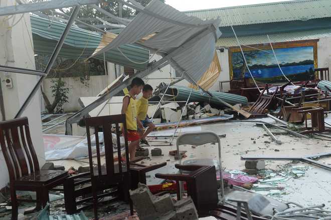 Widespread destruction in central Vietnam after major typhoon - The Tribune