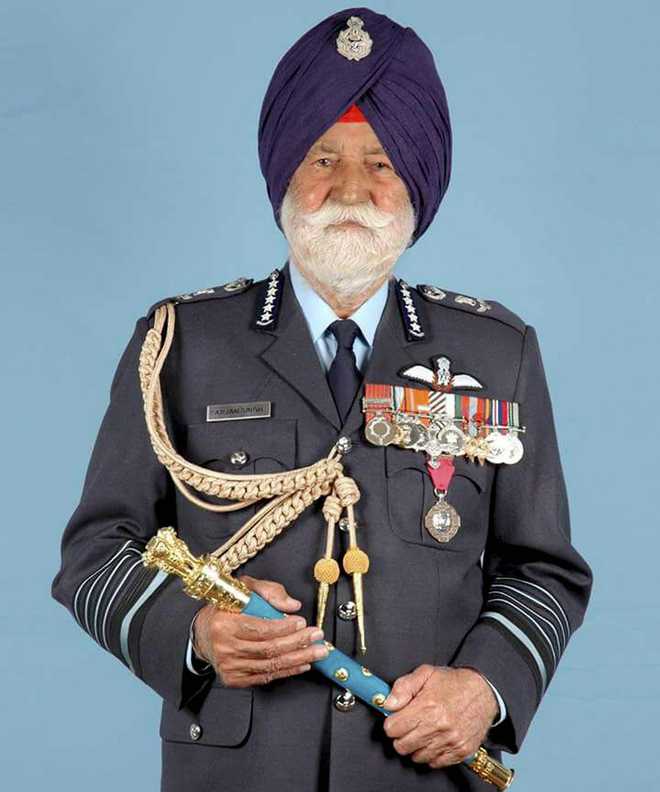 1965 War Heroes Remember Iaf Legend Arjan Singh The Tribune India