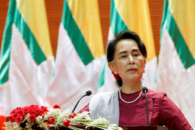 Myanmar ready to take back refugees subject to ''verification'': Suu Kyi