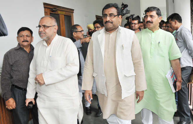 Amid Cabinet reshuffle buzz, Madhav to visit state today