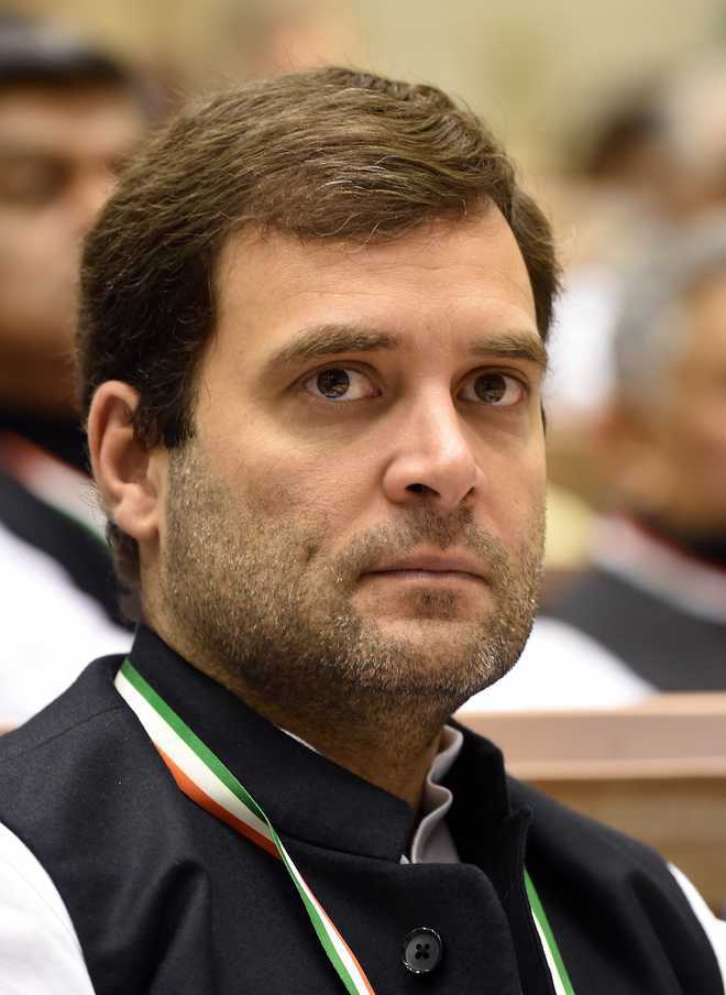 Rahul attacks Centre over intolerance, says divisive forces ruining nation