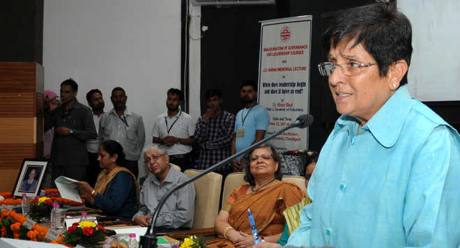 Officers need to go to the field more often: Kiran Bedi