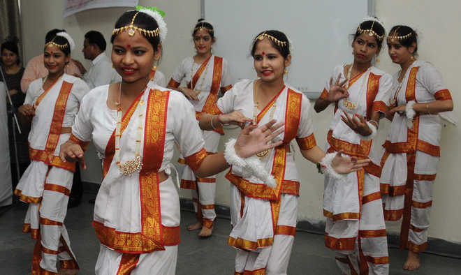 Students from Asha Kiran, Vatika Institute celebrate the day