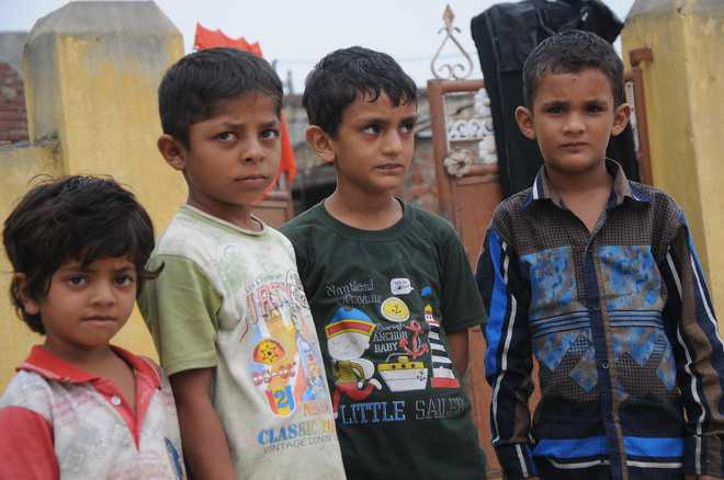Children of border areas stare at bleak future